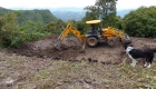 Building the ridge dam